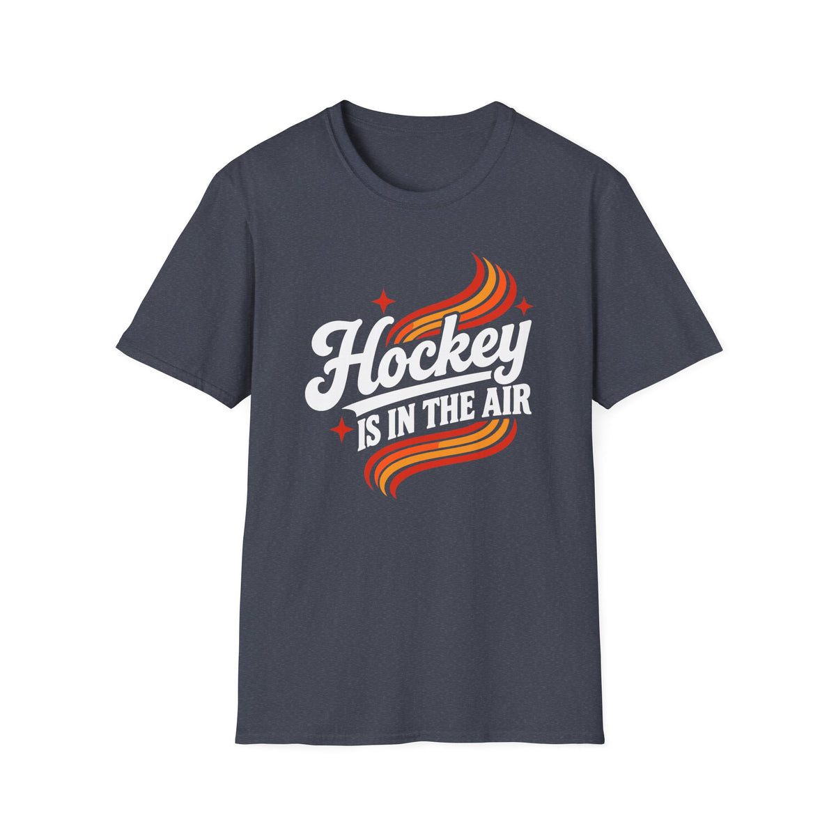 Hockey Is In The Air Retro Hockey T-Shirt