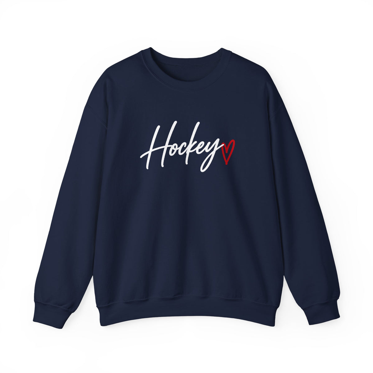 Hockey Heart Unisex Crewneck Sweatshirt