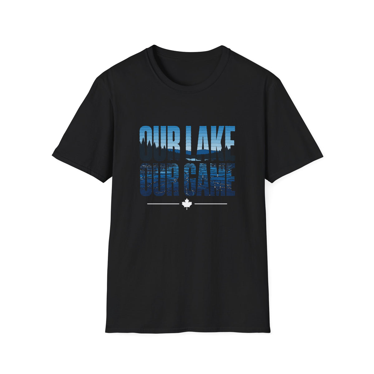 Our Lake Our Game Pond Hockey T-Shirt