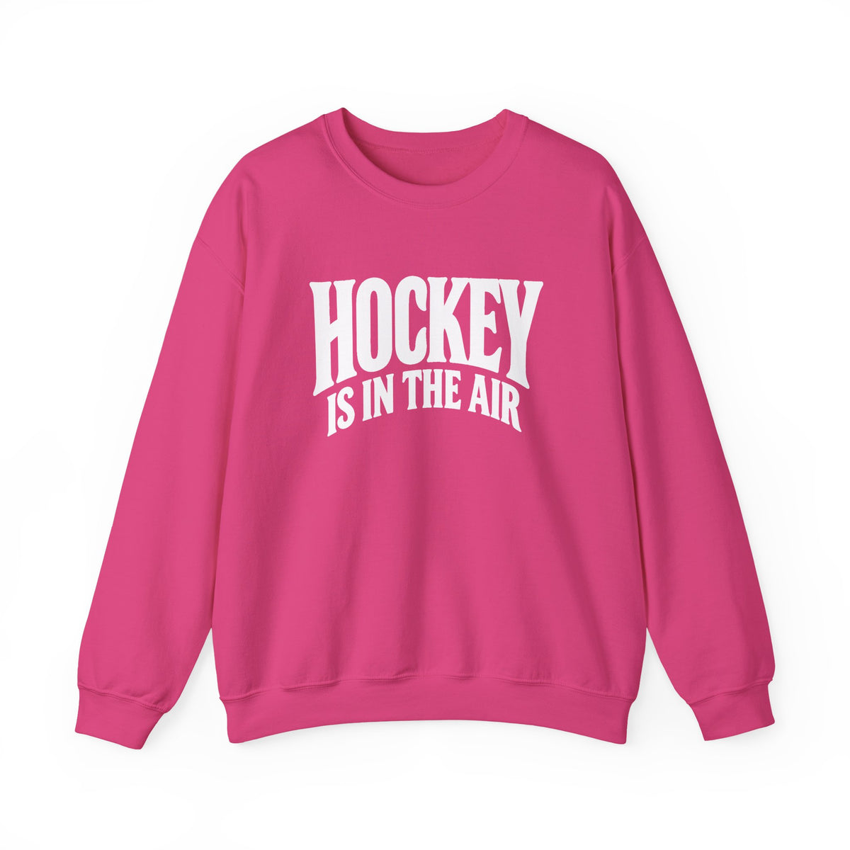 Hockey Is in the Air Unisex Crewneck Sweatshirt