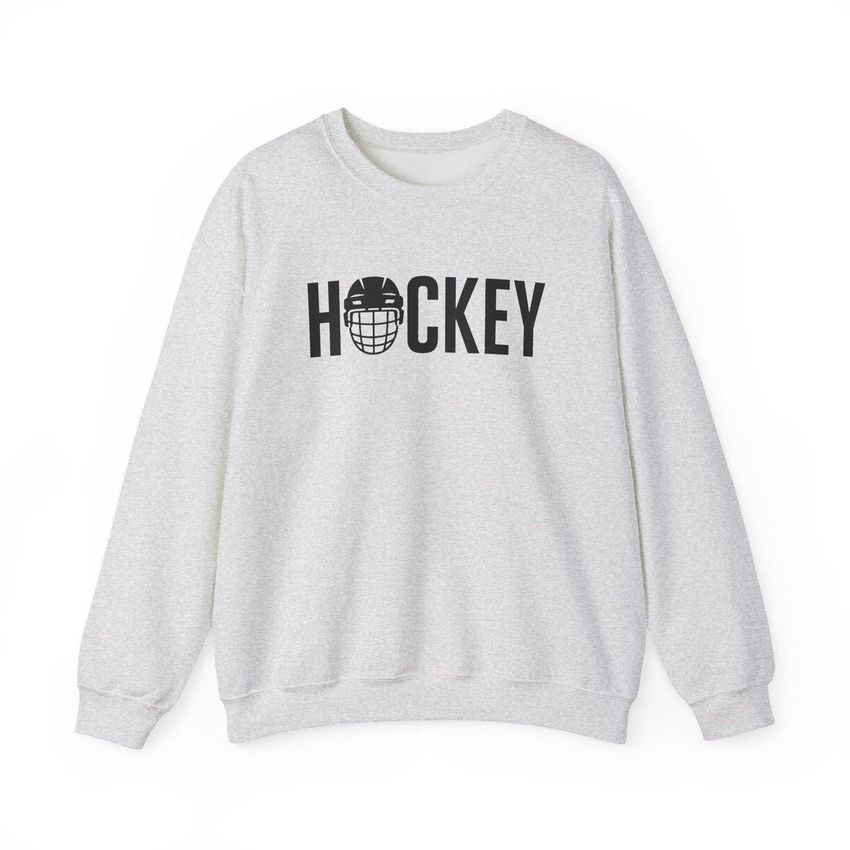 Hockey Helmet Crewneck Sweatshirt