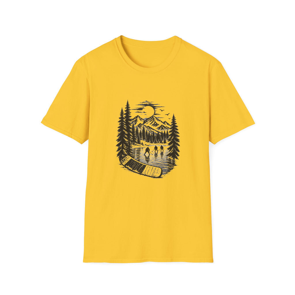 Stick Outdoors Pond Hockey T-Shirt