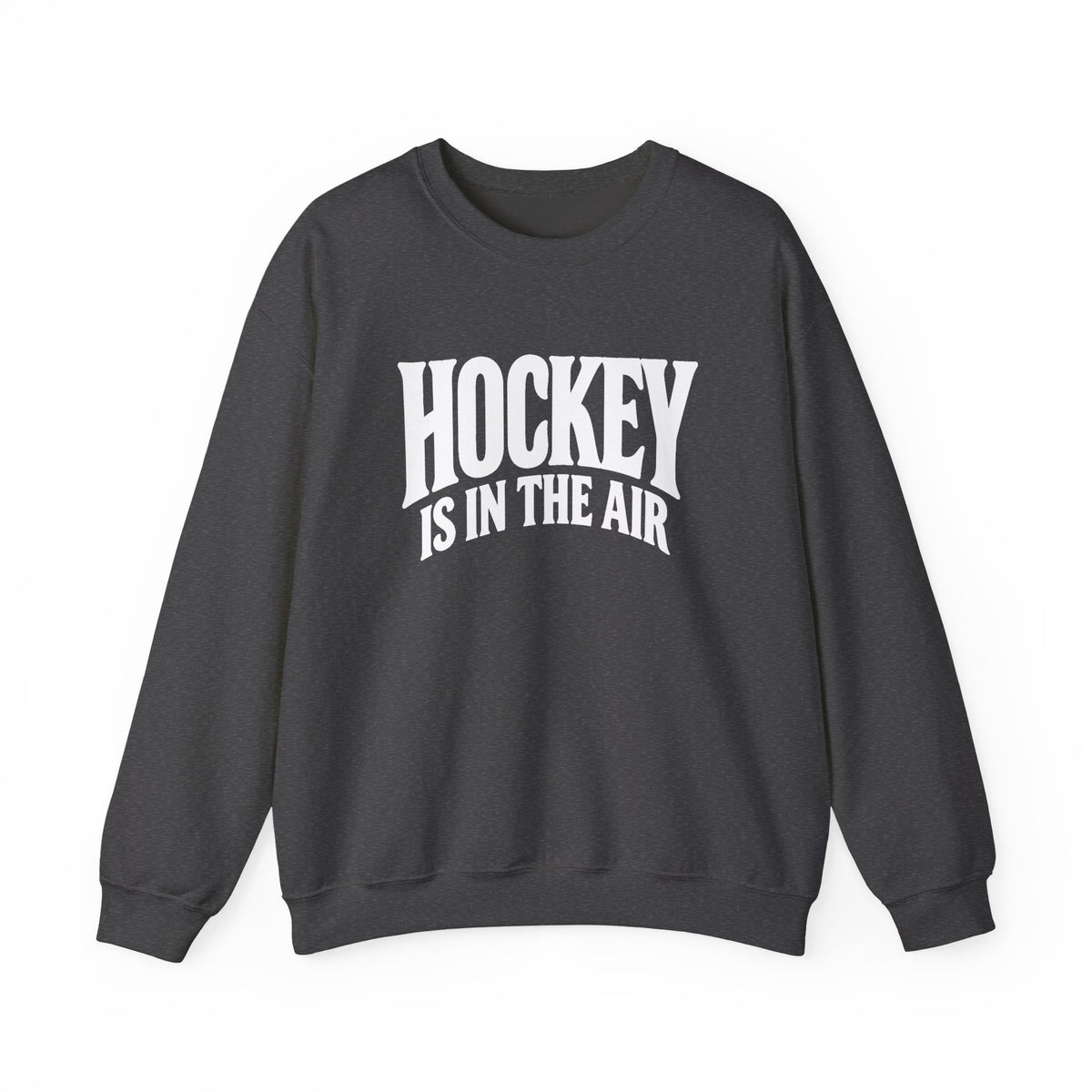 Hockey Is in the Air Unisex Crewneck Sweatshirt