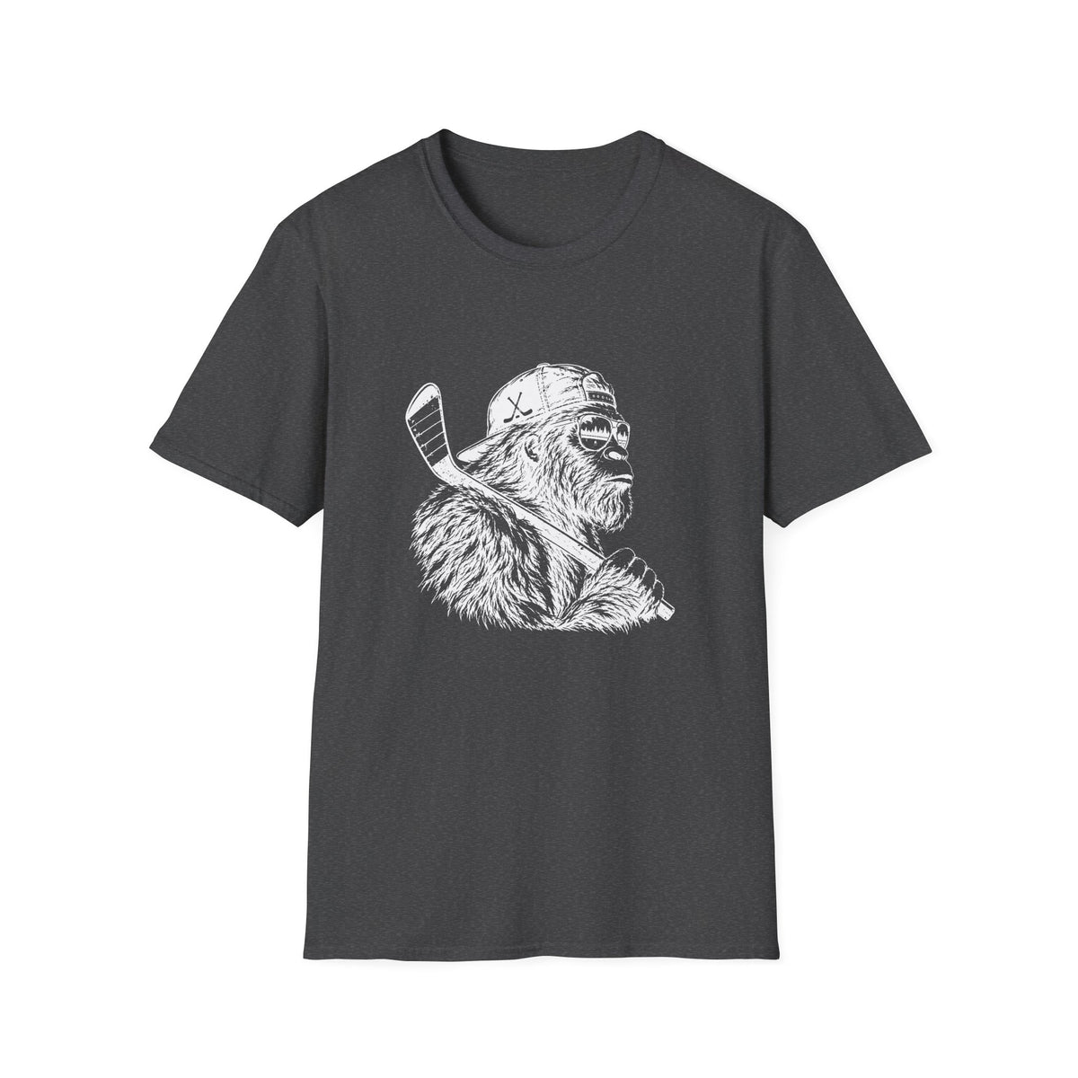 Bigfoot Hockey T-Shirt | Sasquatch Graphic Tee