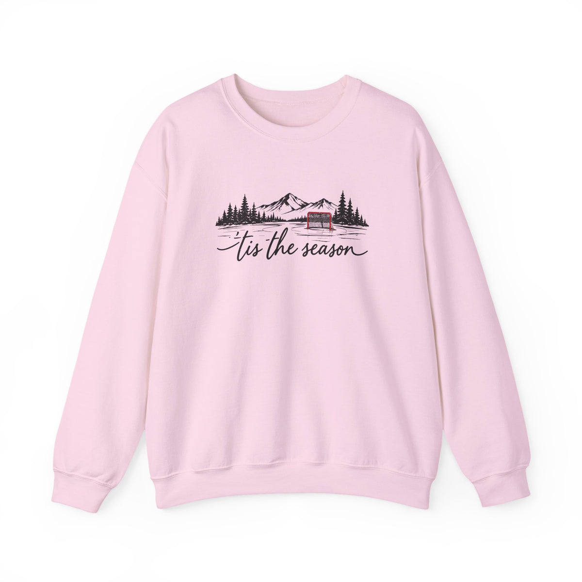’Tis the Season Pond Hockey Crewneck Sweatshirt