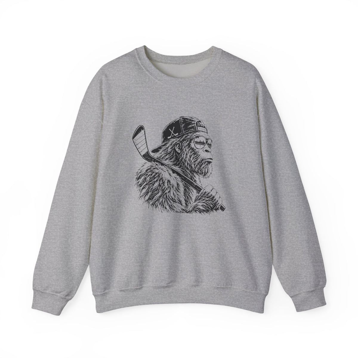 Bigfoot Hockey Sweatshirt | Sasquatch Crewneck