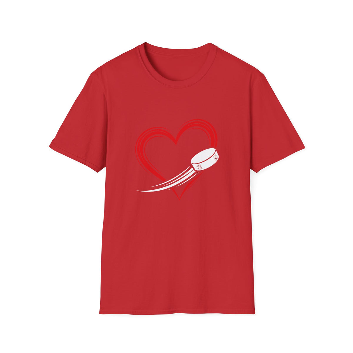Heart Puck Hockey T-Shirt