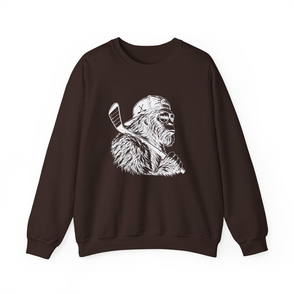 Bigfoot Hockey Sweatshirt | Sasquatch Crewneck