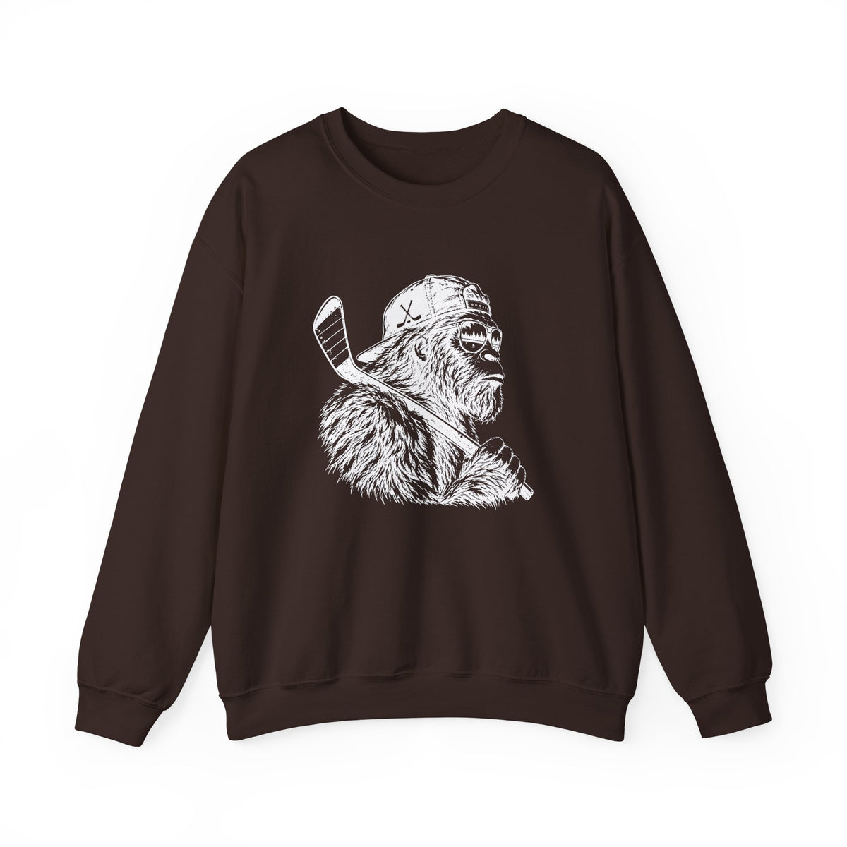 Bigfoot Hockey Sweatshirt | Sasquatch Crewneck