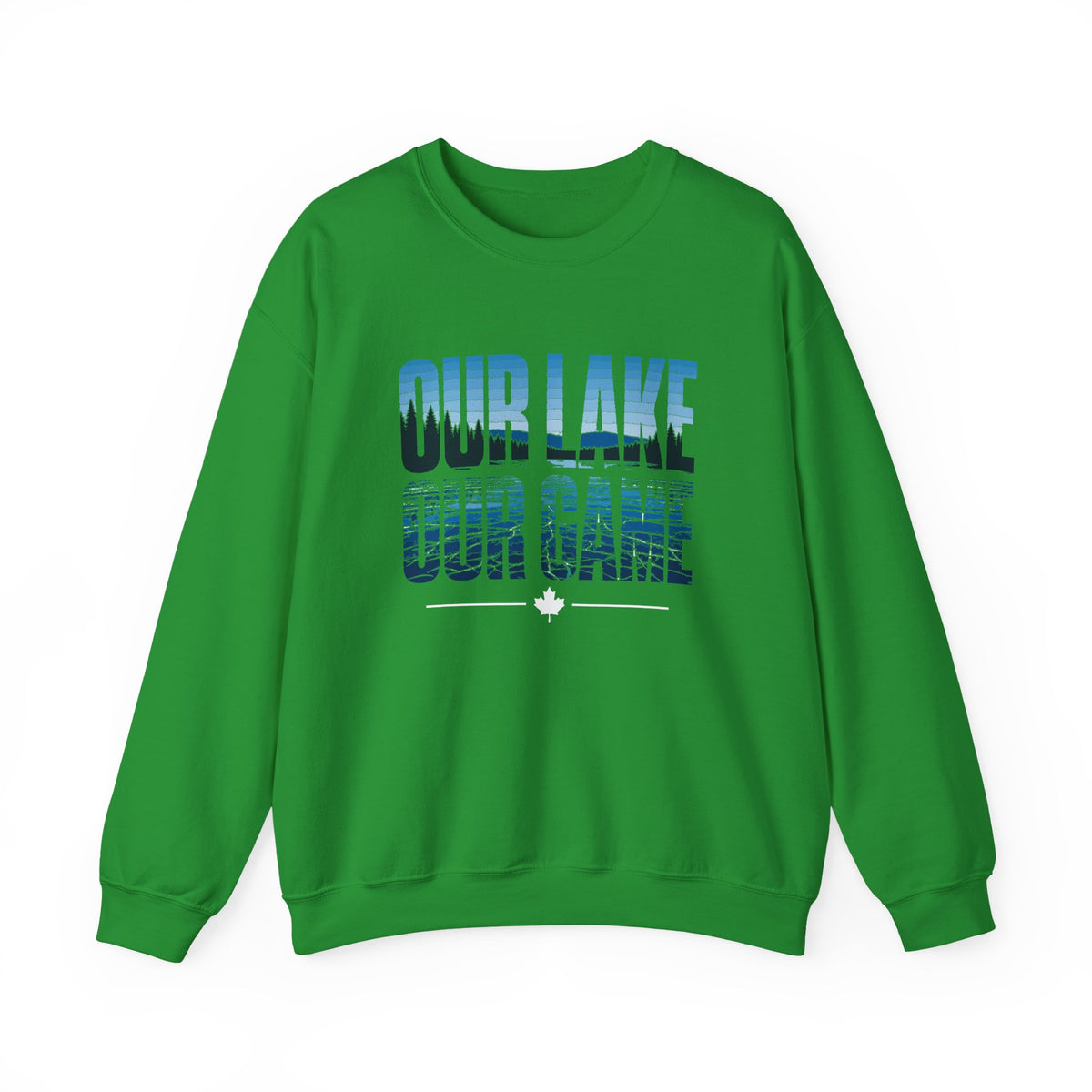 Our Lake Our Game Pond Hockey Sweatshirt