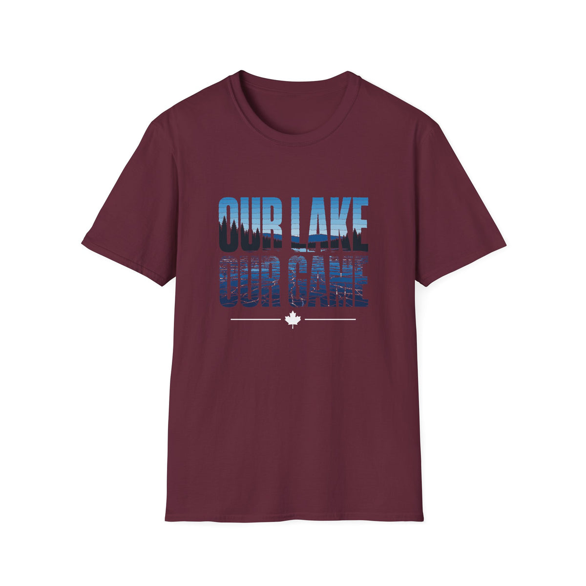 Our Lake Our Game Pond Hockey T-Shirt