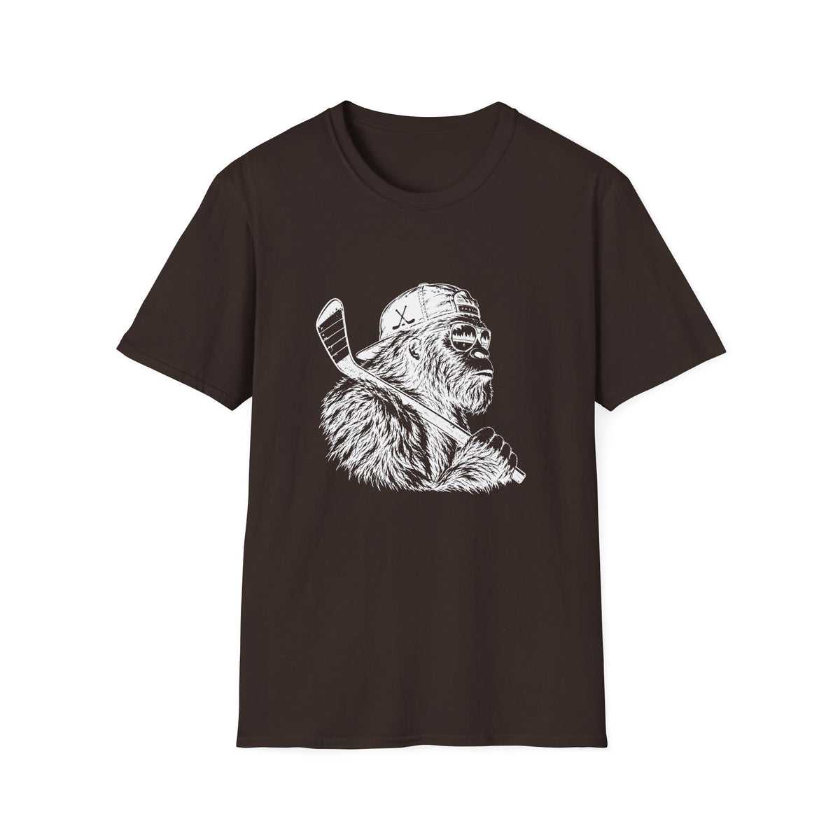 Bigfoot Hockey T-Shirt | Sasquatch Graphic Tee