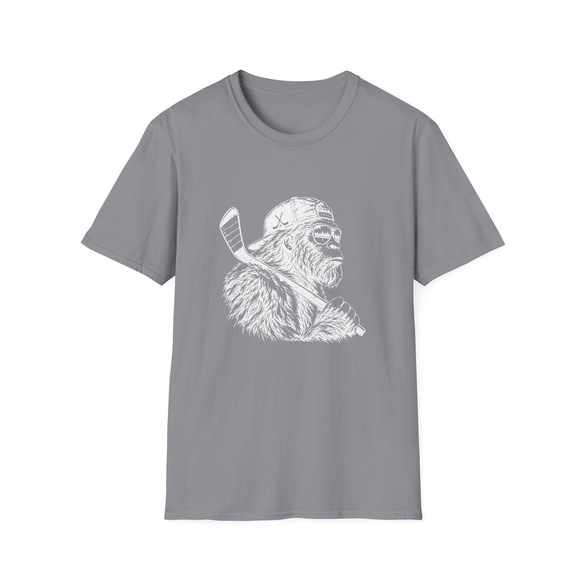 Bigfoot Hockey T-Shirt | Sasquatch Graphic Tee