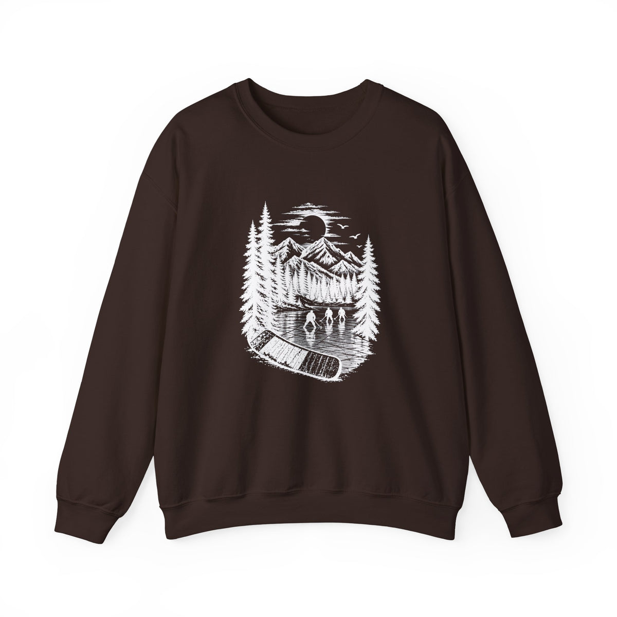 Stick Outdoors Pond Hockey Crewneck Sweatshirt