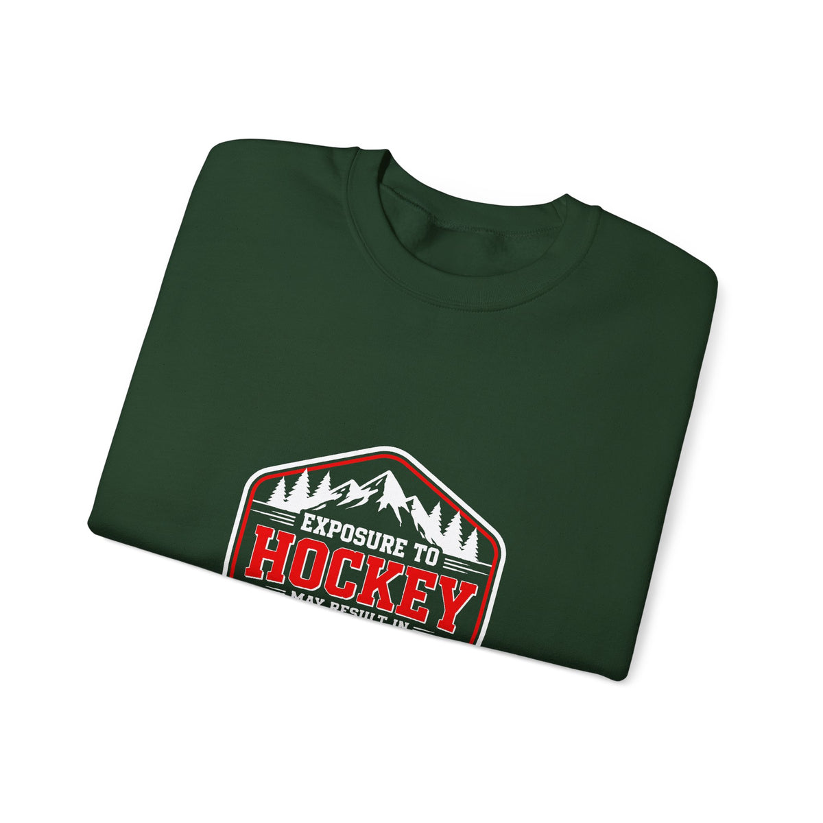 Hockey Happiness Crewneck Sweatshirt for Men