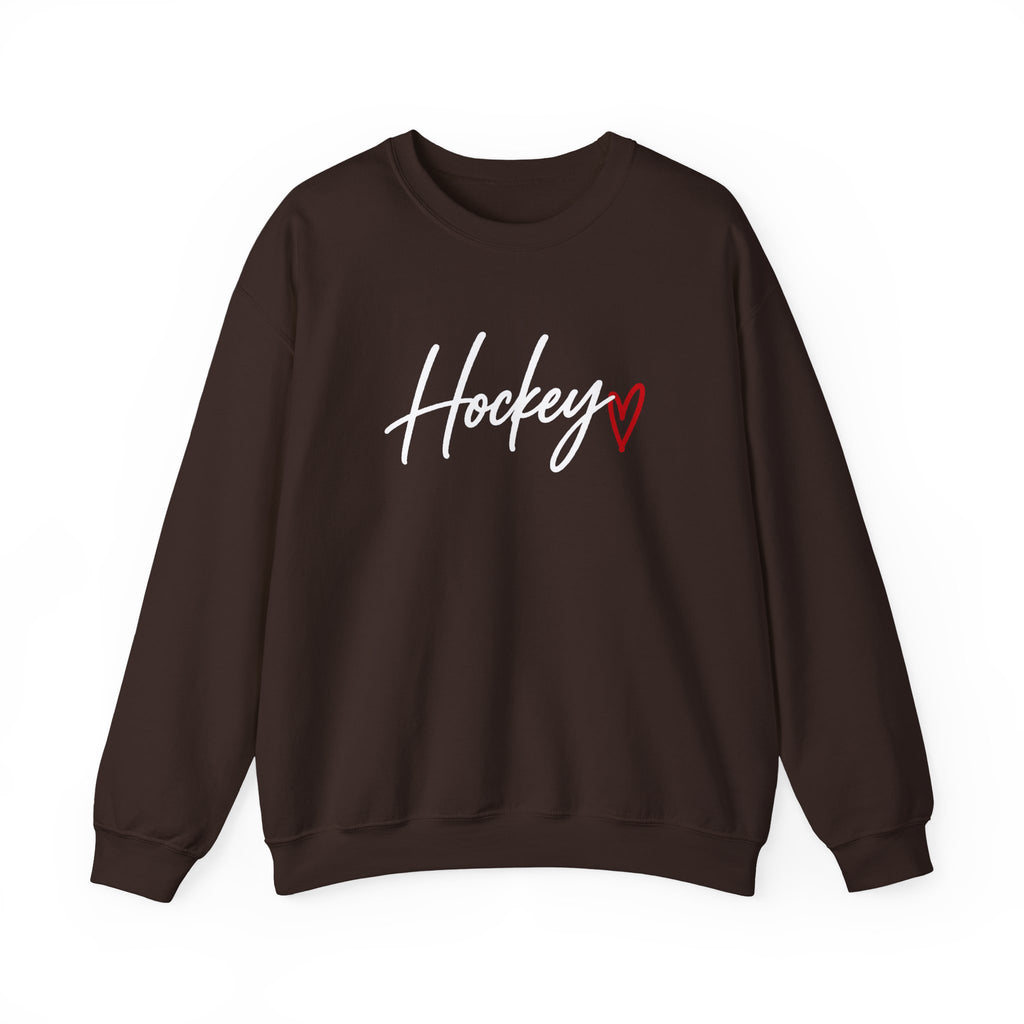 Hockey Heart Unisex Crewneck Sweatshirt
