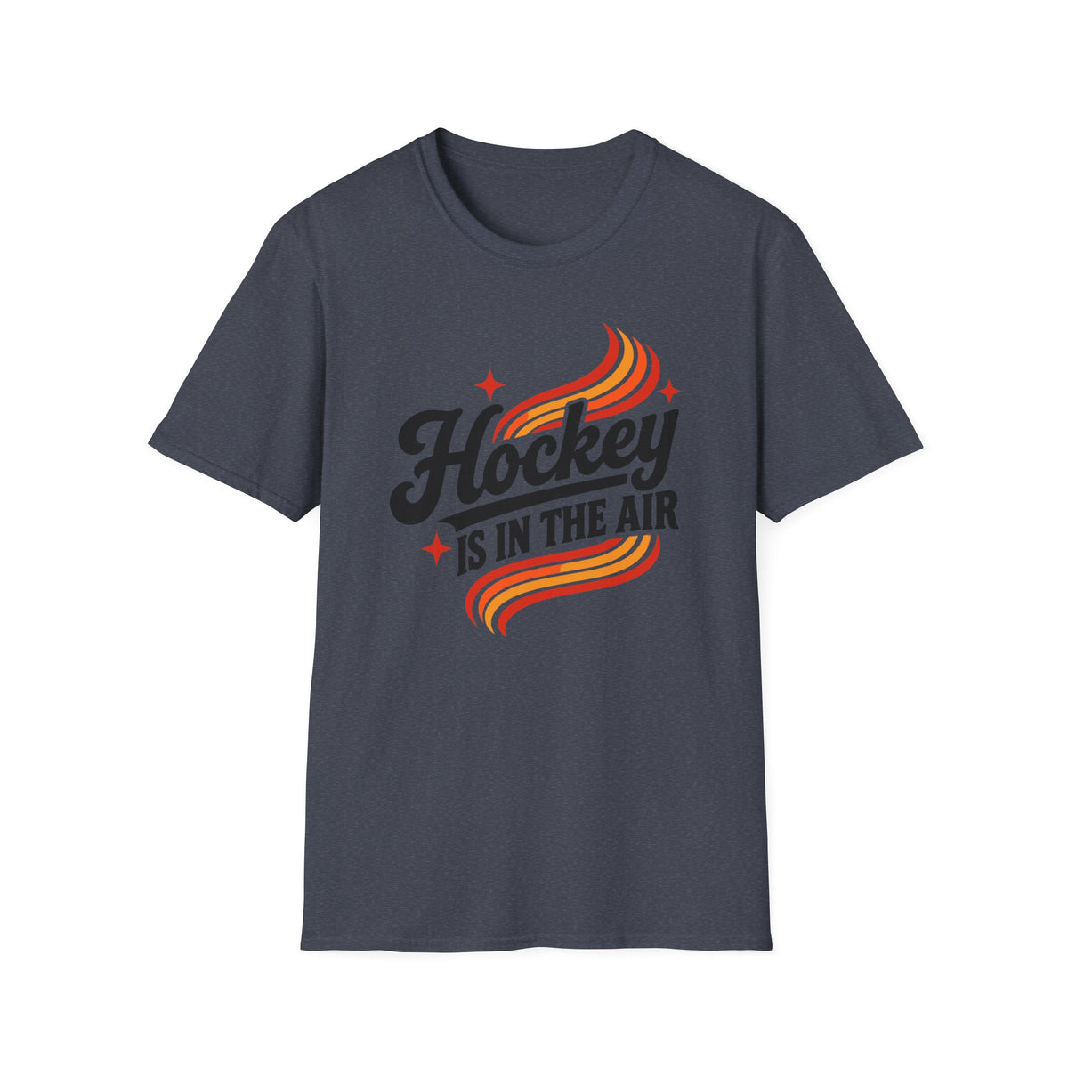 Hockey Is In The Air Retro Hockey T-Shirt