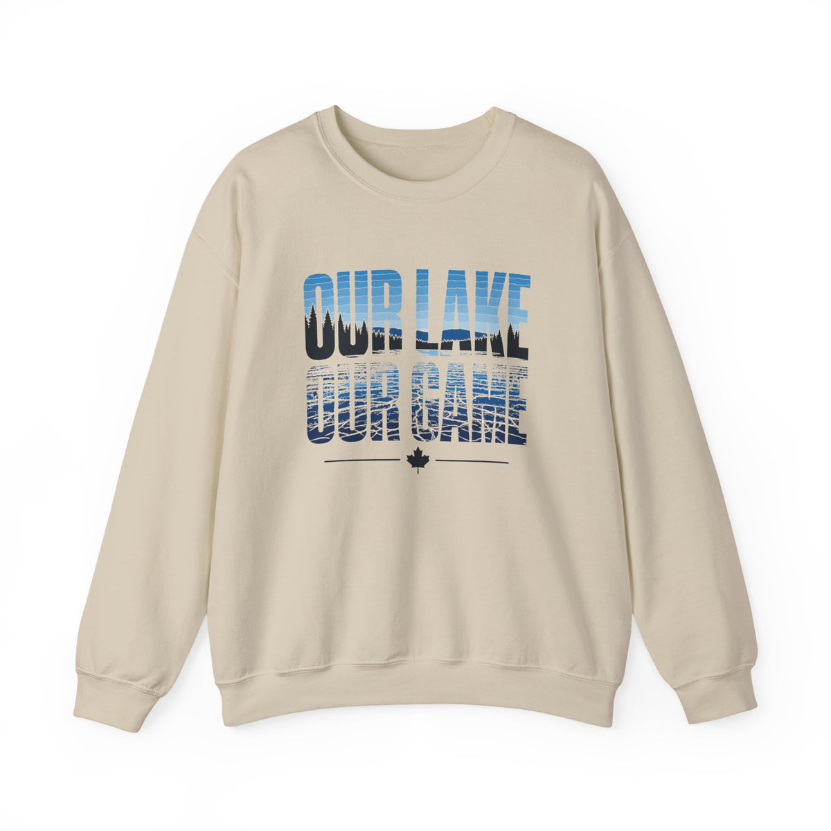 Our Lake Our Game Pond Hockey Sweatshirt