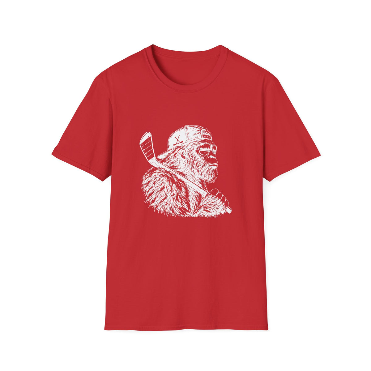 Bigfoot Hockey T-Shirt | Sasquatch Graphic Tee