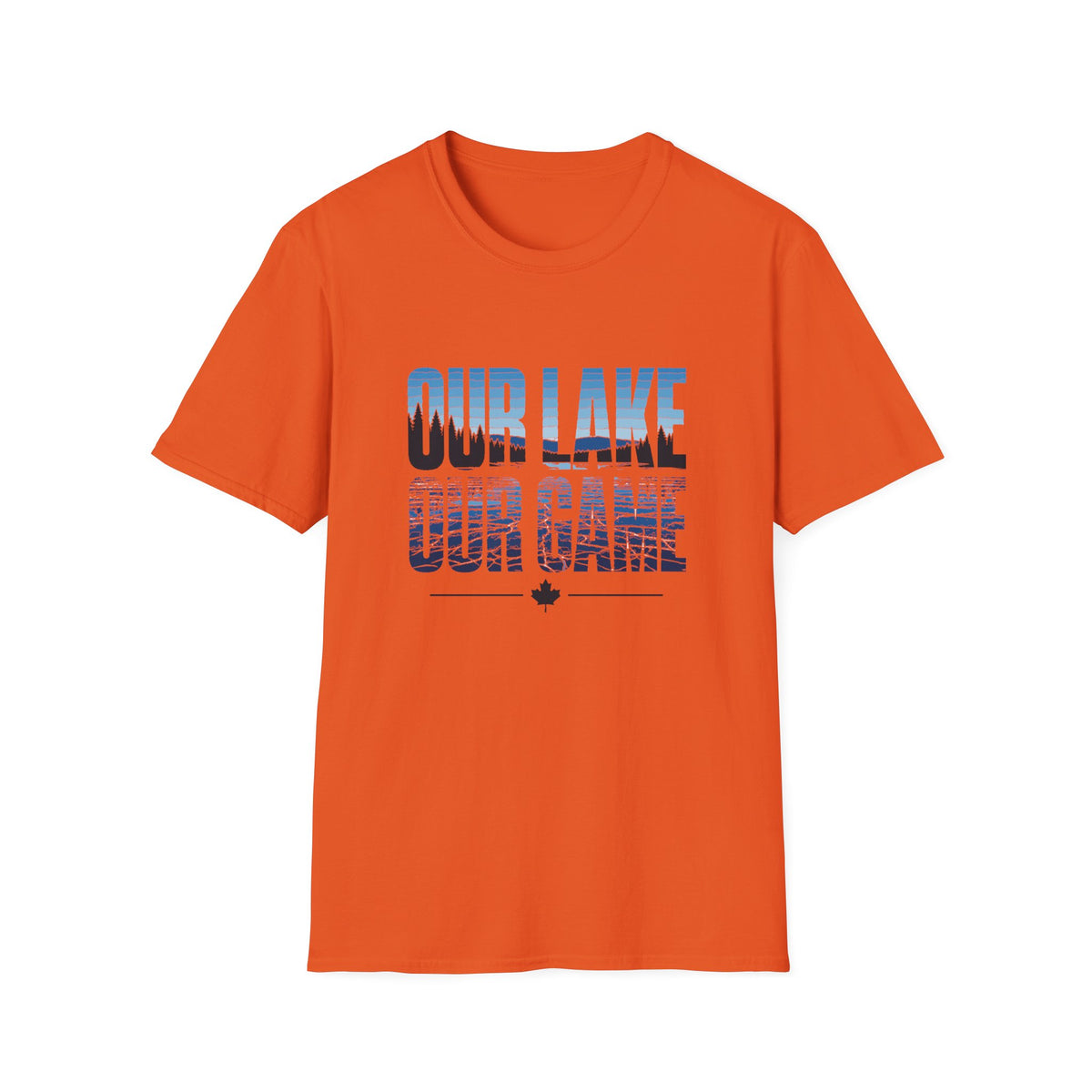 Our Lake Our Game Pond Hockey T-Shirt