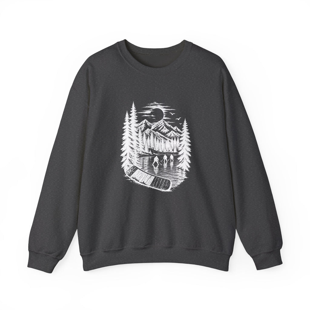 Stick Outdoors Pond Hockey Crewneck Sweatshirt