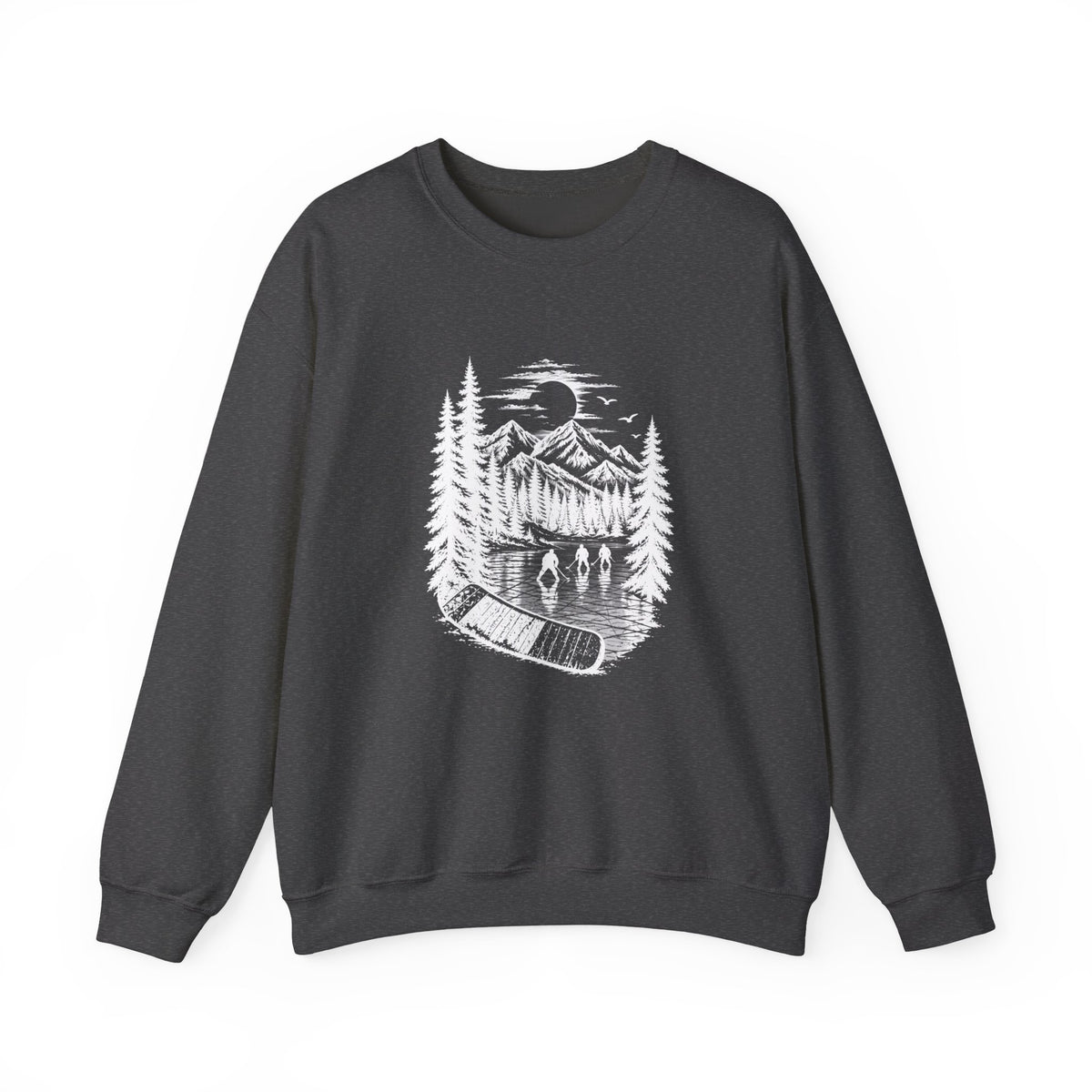 Stick Outdoors Pond Hockey Crewneck Sweatshirt