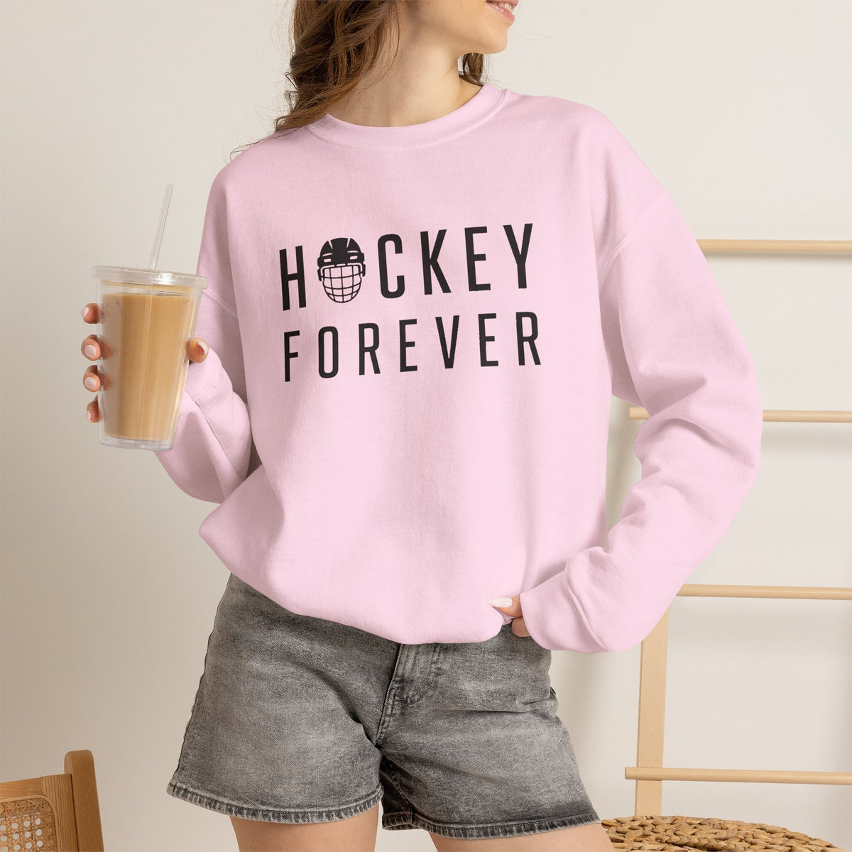 Hockey Forever Unisex Crewneck Sweatshirt