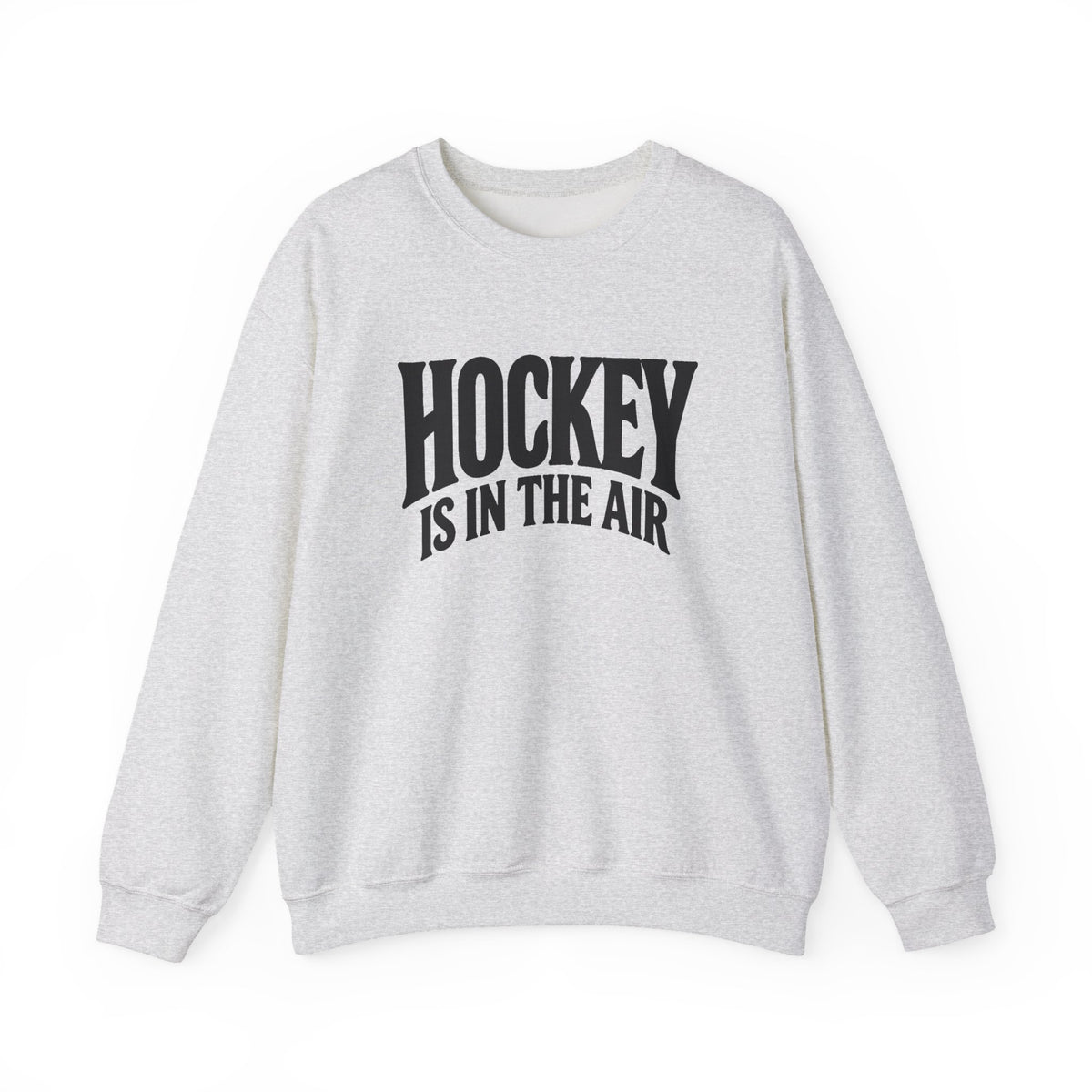 Hockey Is in the Air Unisex Crewneck Sweatshirt