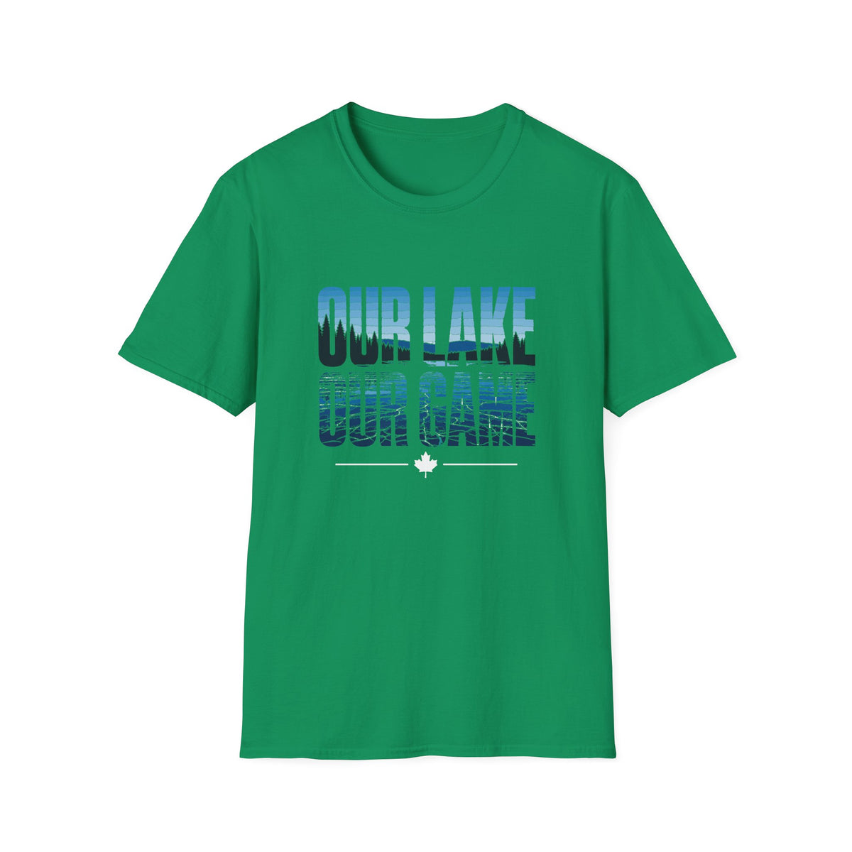 Our Lake Our Game Pond Hockey T-Shirt