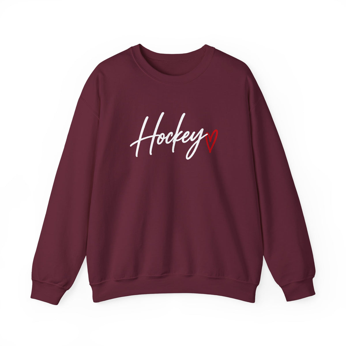 Hockey Heart Unisex Crewneck Sweatshirt