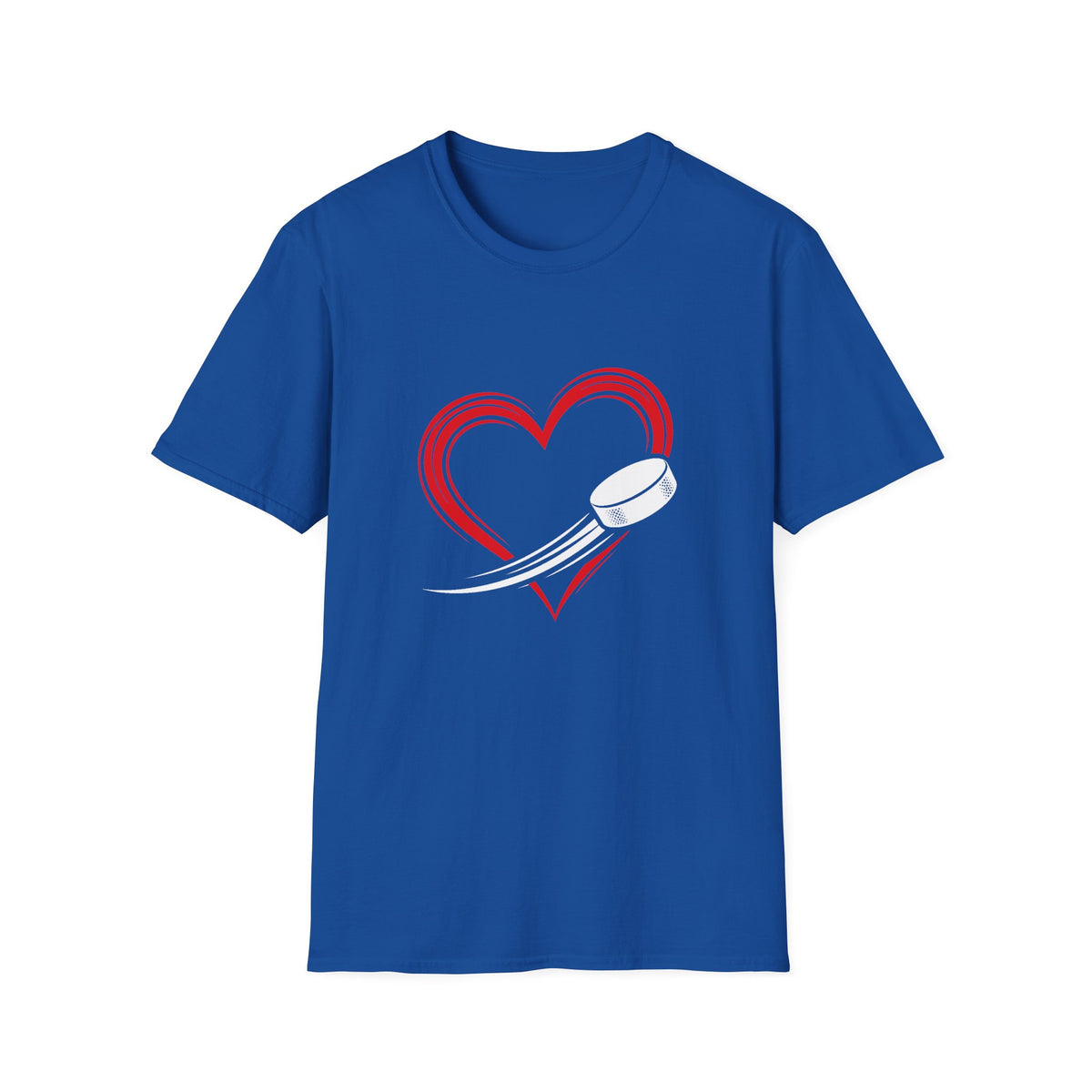 Heart Puck Hockey T-Shirt