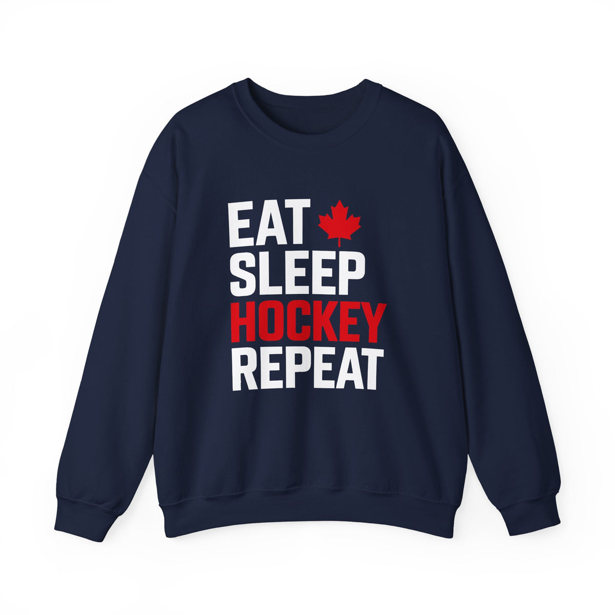 Eat Sleep Hockey Repeat Hockey Sweatshirt