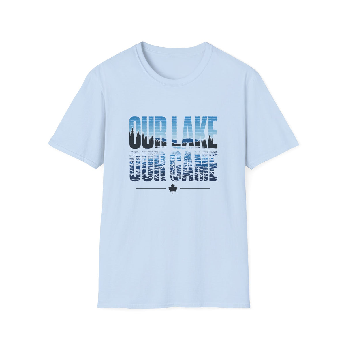 Our Lake Our Game Pond Hockey T-Shirt