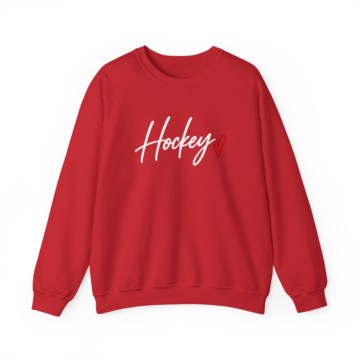 Hockey Heart Unisex Crewneck Sweatshirt