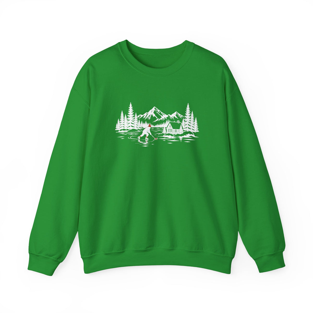 Pond Hockey Red Hat Sweatshirt