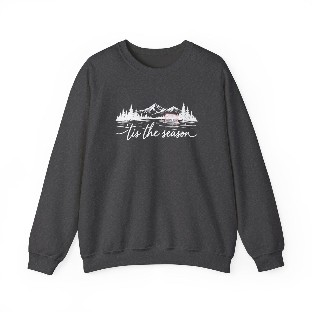 ’Tis the Season Pond Hockey Crewneck Sweatshirt
