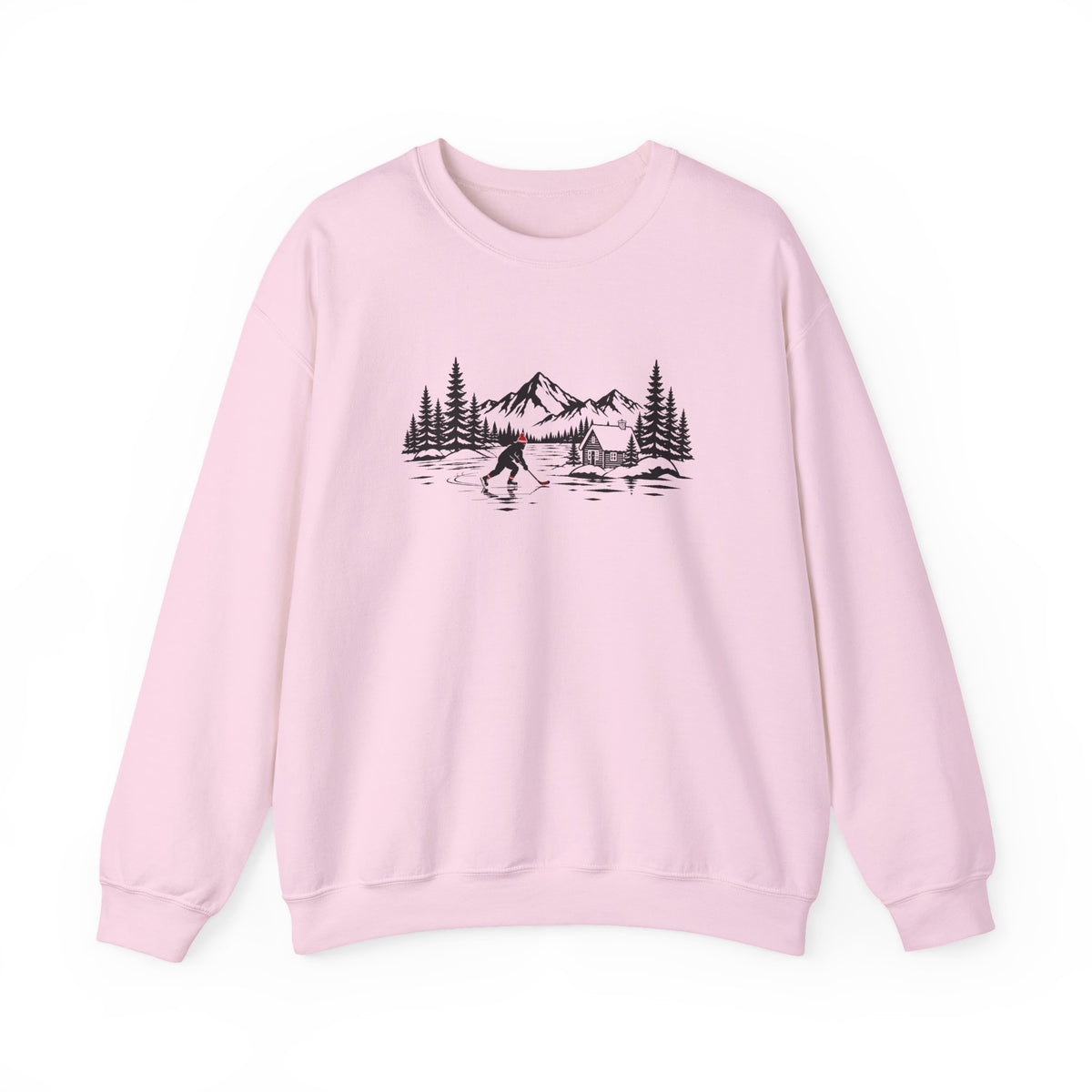 Pond Hockey Red Hat Sweatshirt