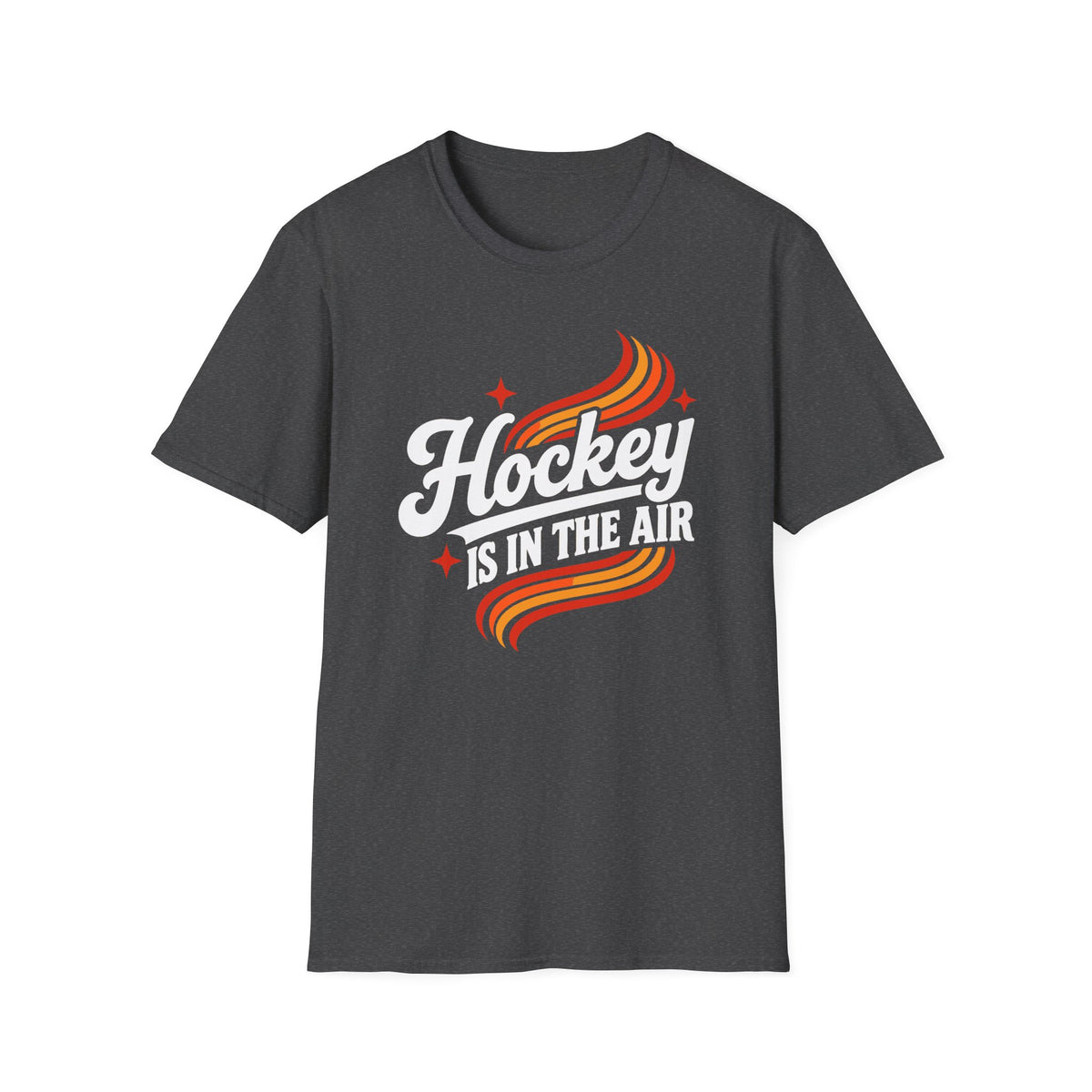 Hockey Is In The Air Retro Hockey T-Shirt