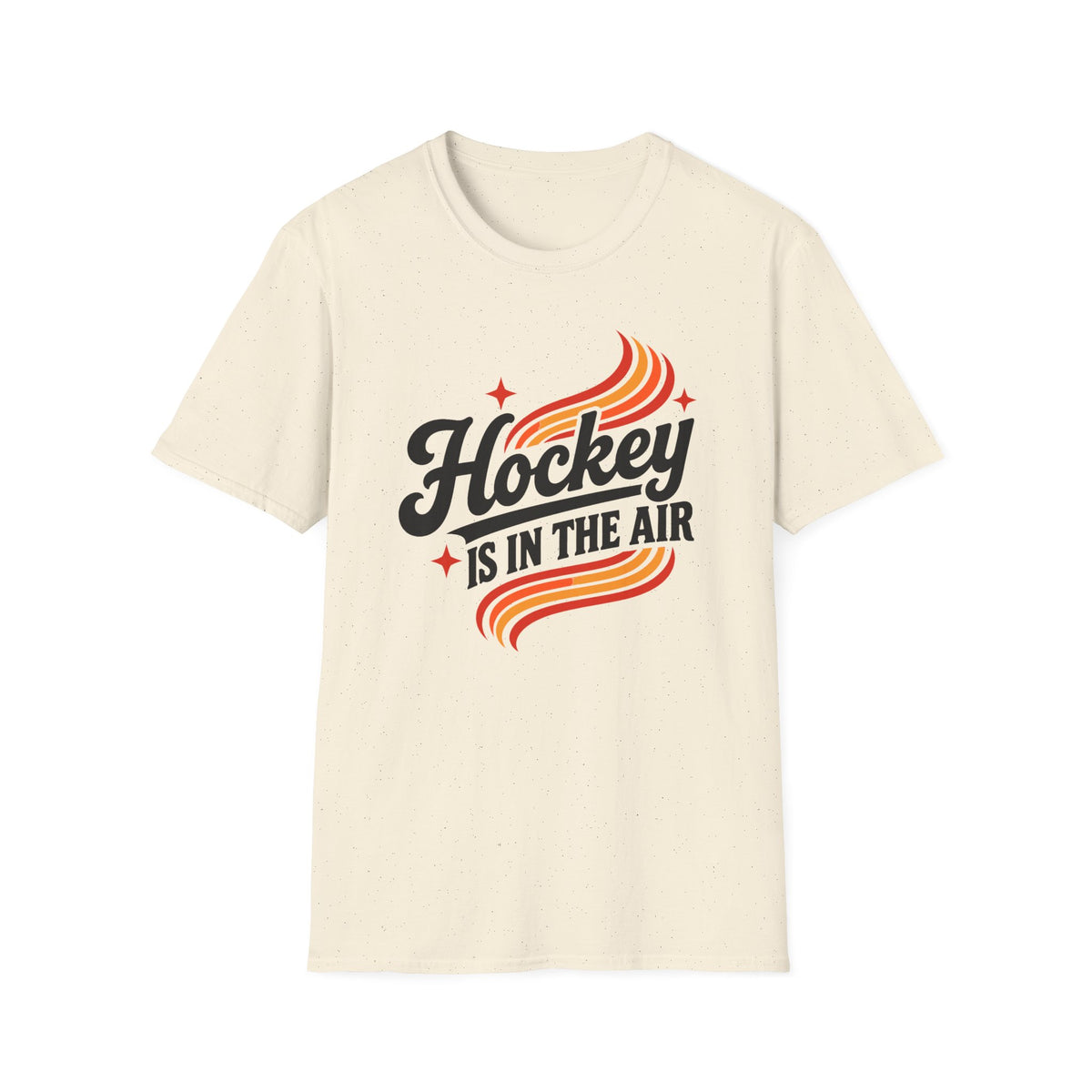 Hockey Is In The Air Retro Hockey T-Shirt