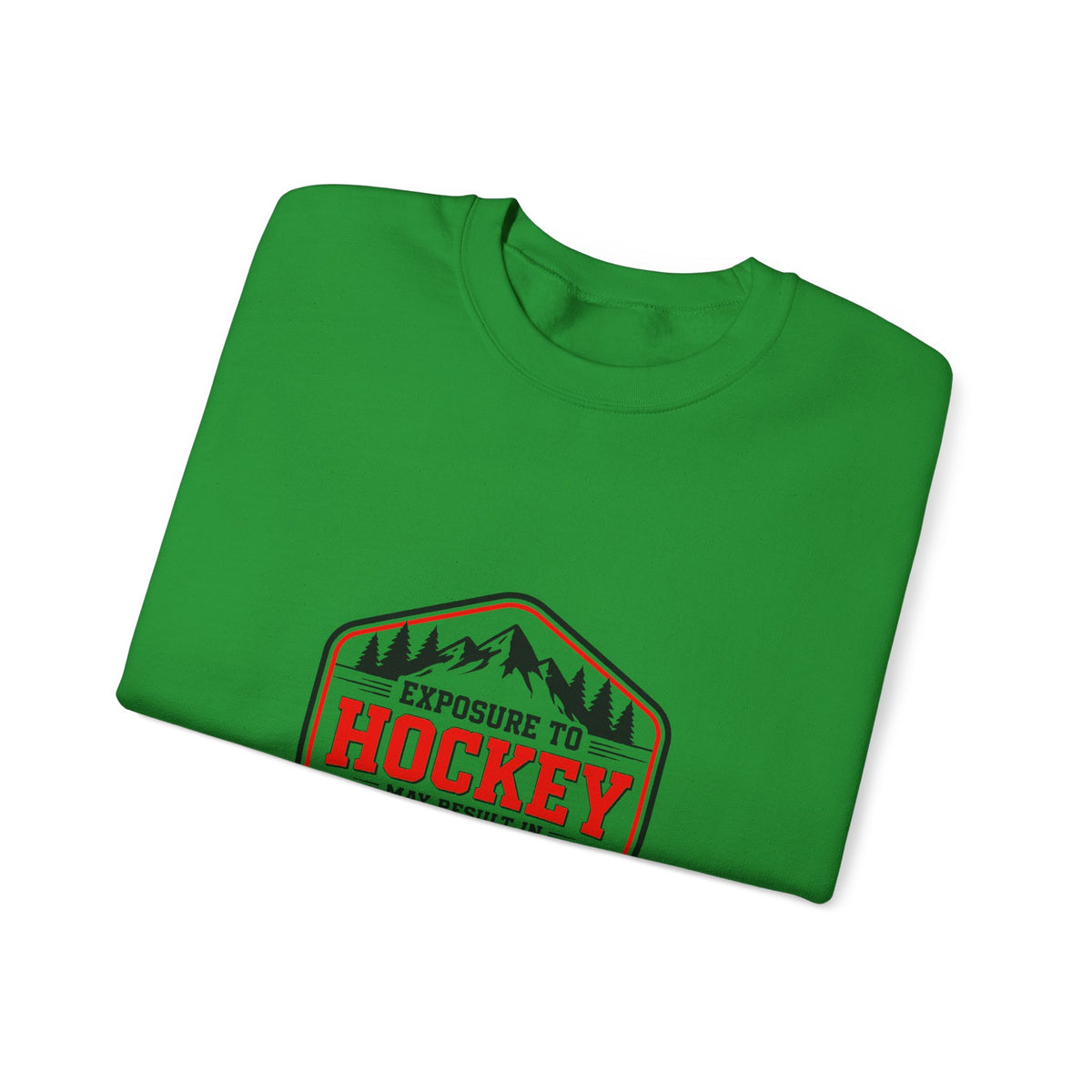 Hockey Happiness Crewneck Sweatshirt for Men
