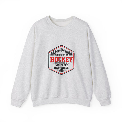 Hockey Happiness Crewneck Sweatshirt for Men