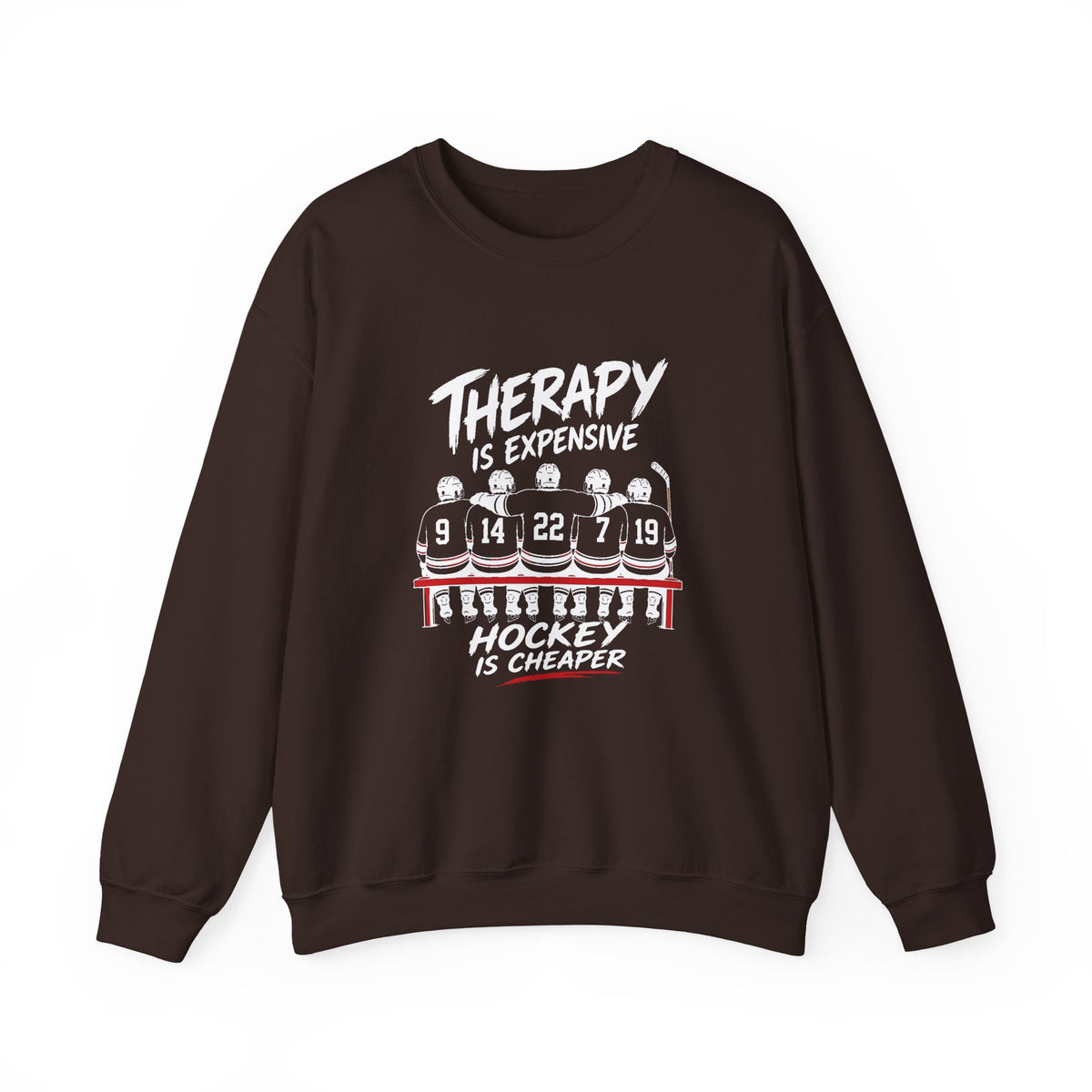 Therapy Is Expensive Hockey Is Cheaper Sweatshirt