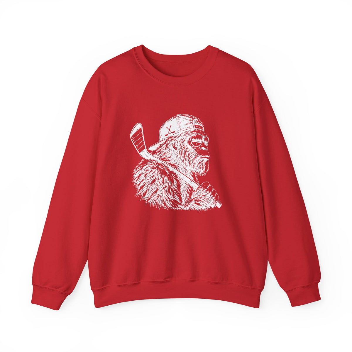 Bigfoot Hockey Sweatshirt | Sasquatch Crewneck