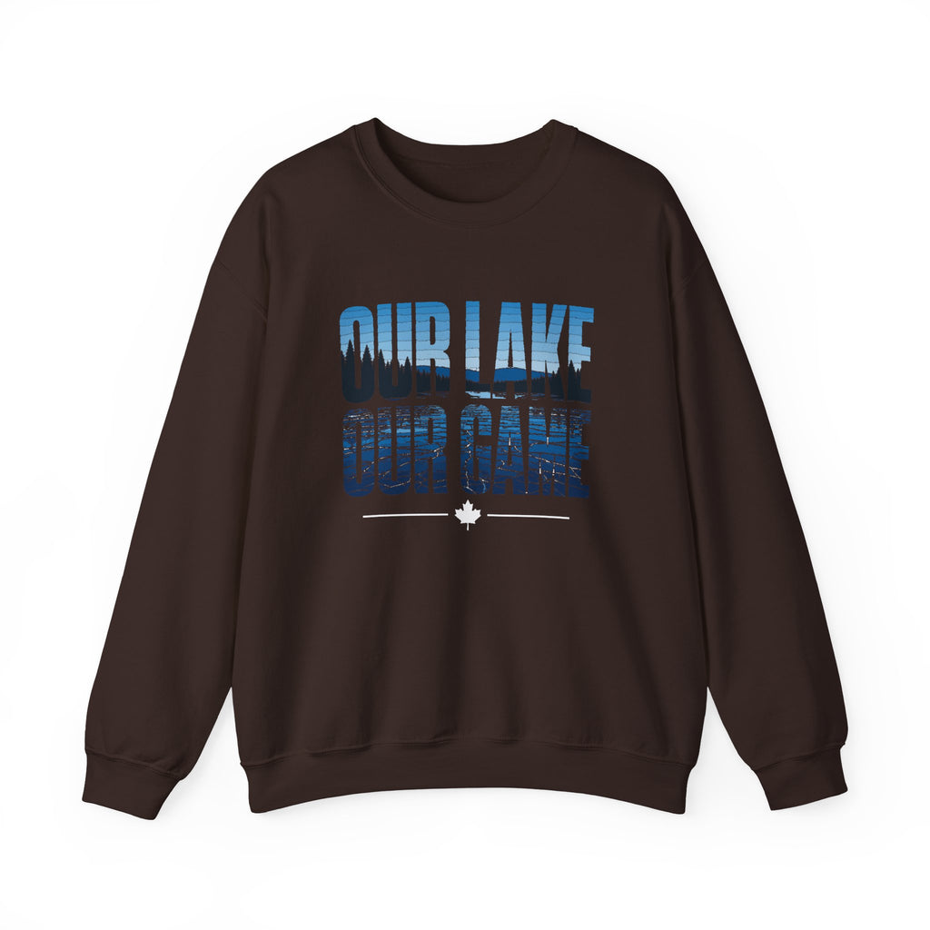 Our Lake Our Game Pond Hockey Sweatshirt