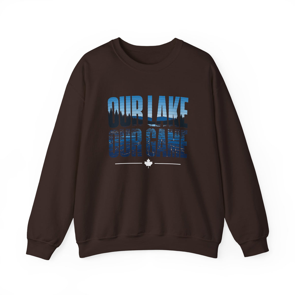 Our Lake Our Game Pond Hockey Sweatshirt
