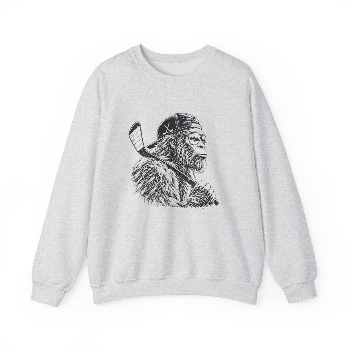Bigfoot Hockey Sweatshirt | Sasquatch Crewneck
