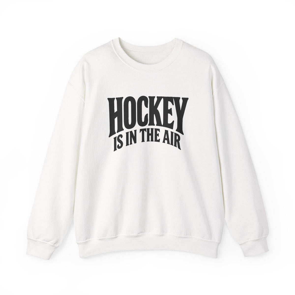 Hockey Is in the Air Unisex Crewneck Sweatshirt