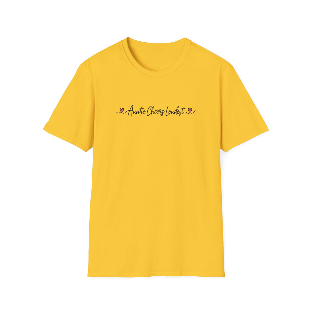 Perfect shirt for Auntie who cheers the loudest