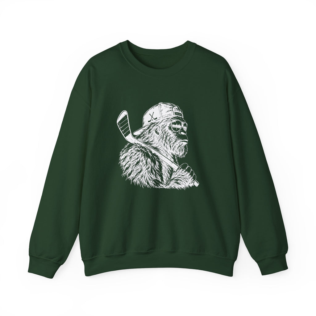 Bigfoot Hockey Sweatshirt | Sasquatch Crewneck