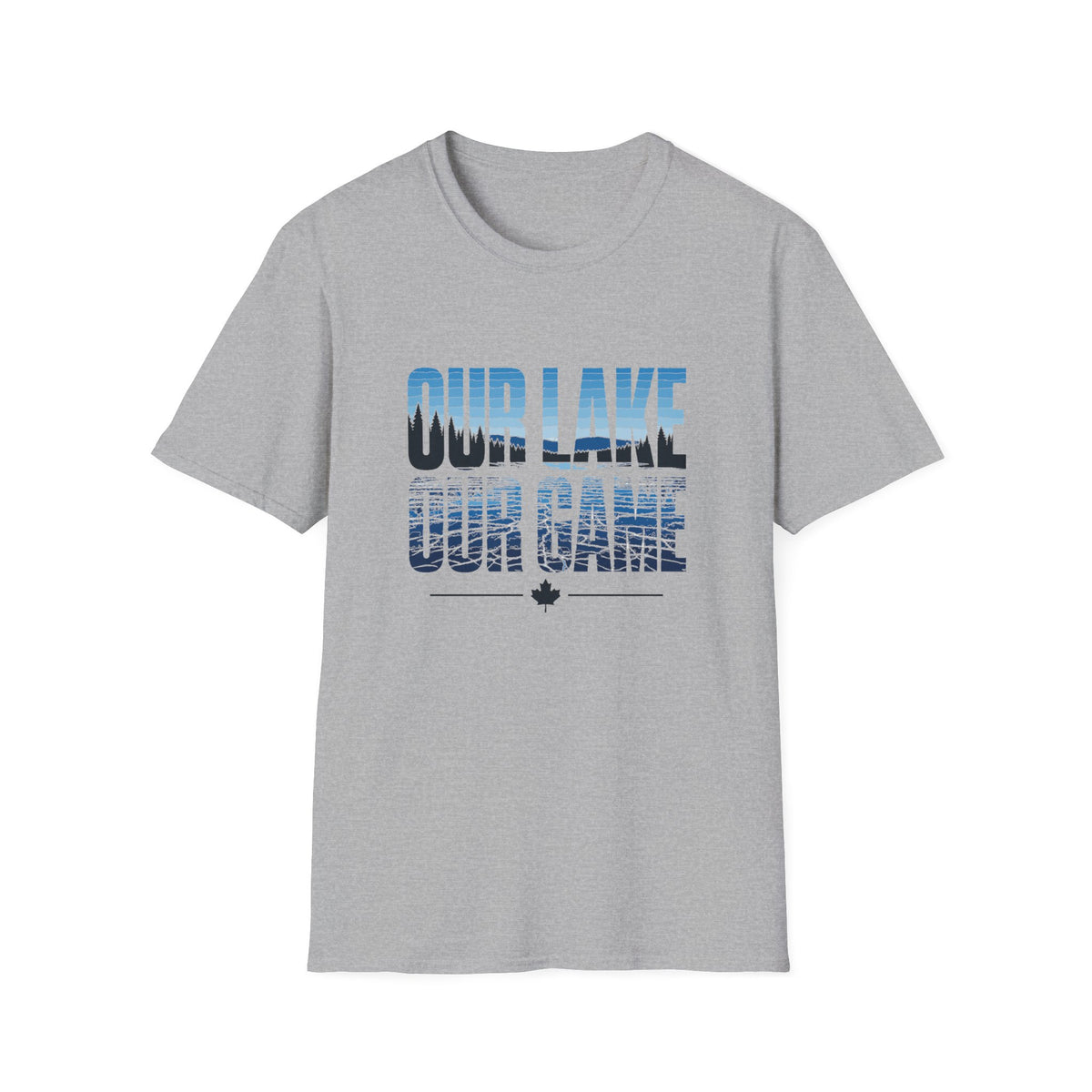 Our Lake Our Game Pond Hockey T-Shirt